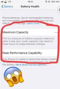 Characteristics of a Damaged Iphone Battery