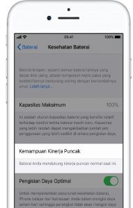 ciri ciri baterai iphone rusak