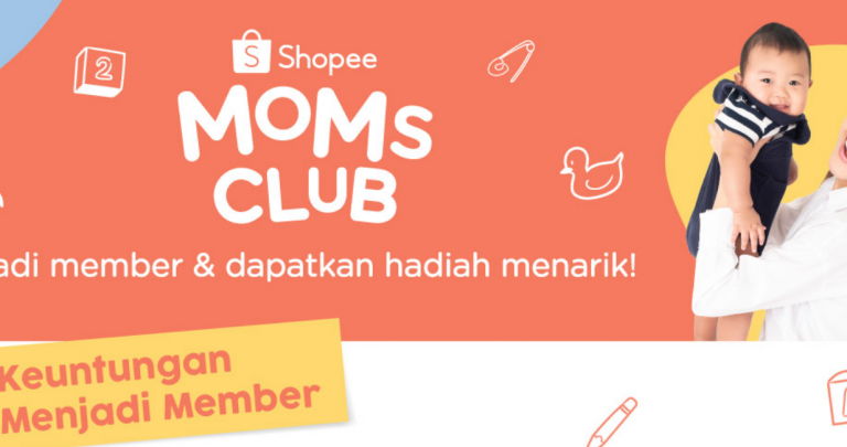 6 Cara Daftar Shopee Moms Club Dengan Mudah