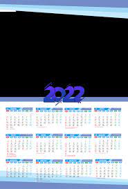Twibbon Kalender 2022
