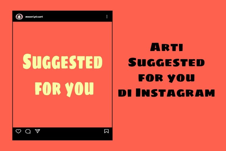Ini Arti Suggested for You di Instagram