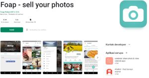 Aplikasi FOAP Sell Your Photos
