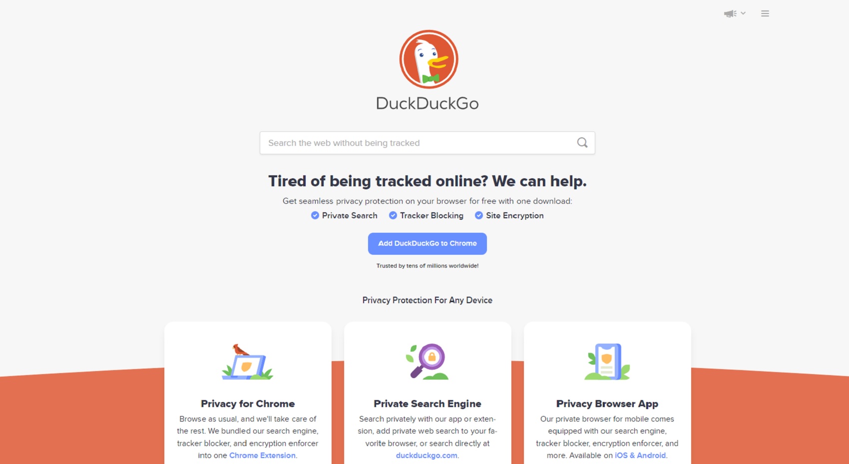 Search Engine DuckDuckGo Internet