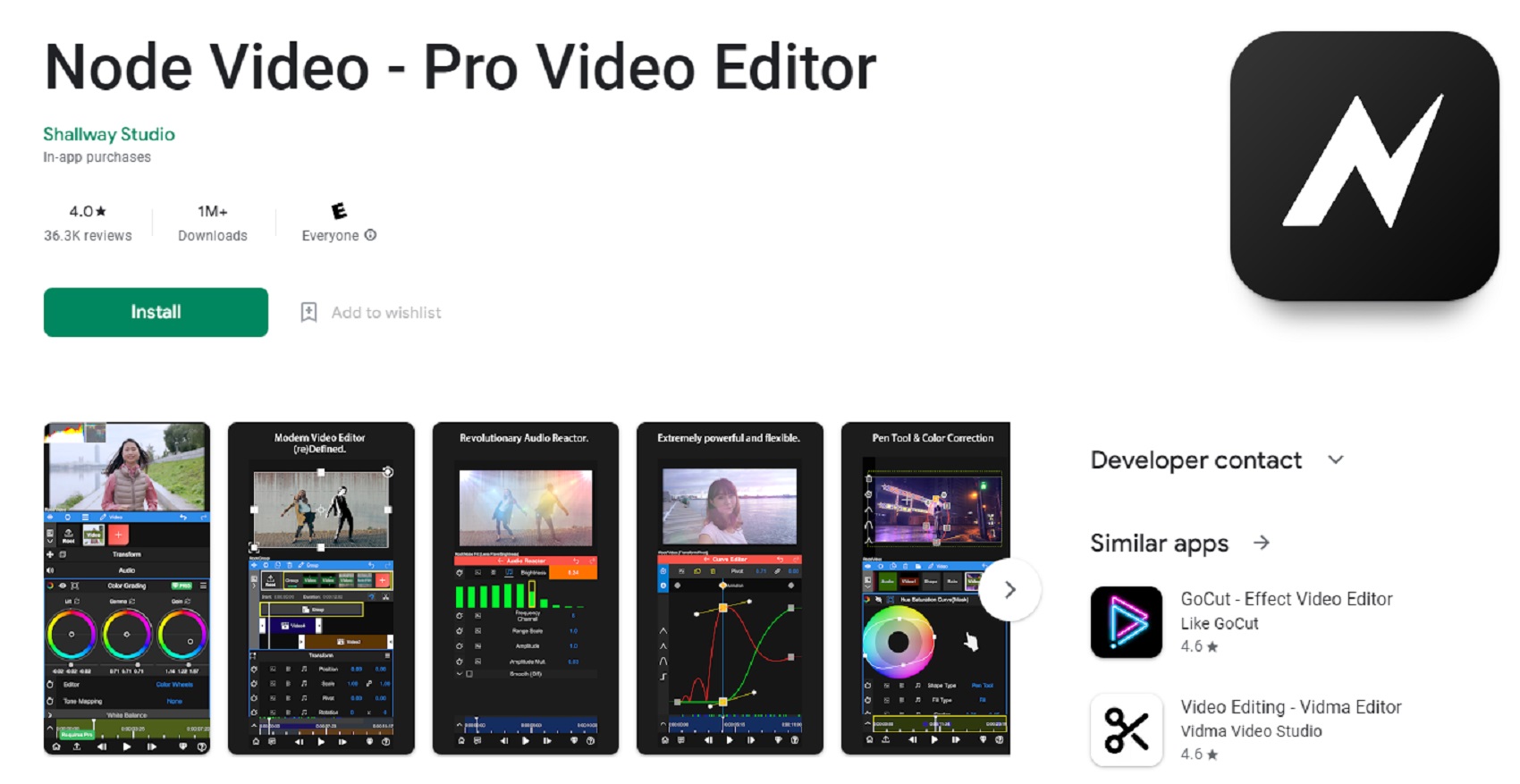 Apk Node Video Pro Editor