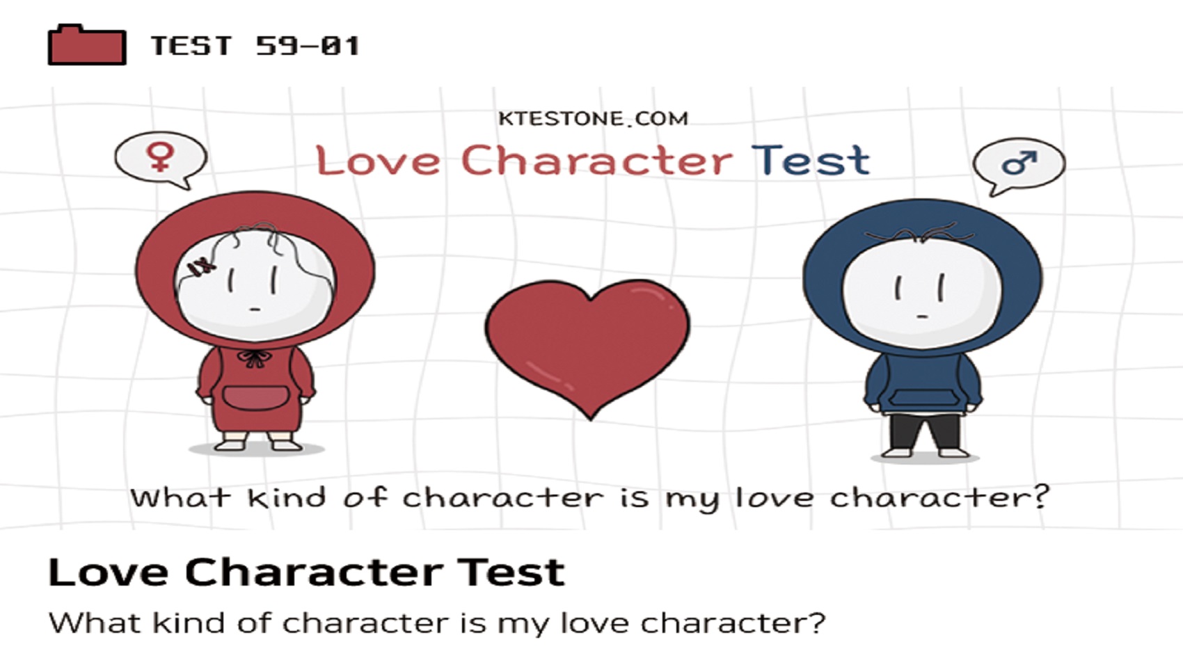 Link dan Cara Membuat KTestOne Love Character Test yang Viral di Sosmed!