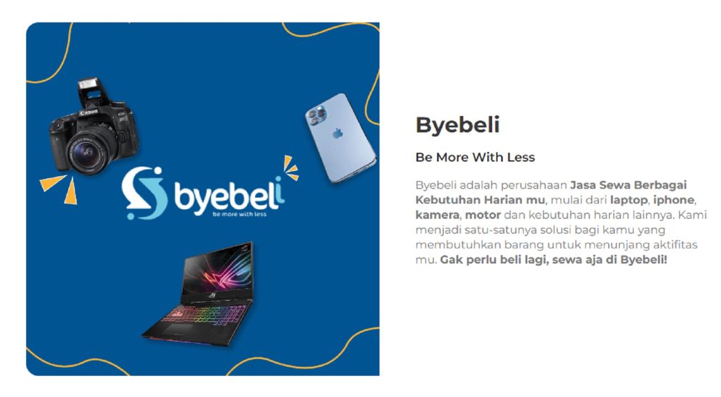 Belanja Barang Elektronik Mudah di Byebeli