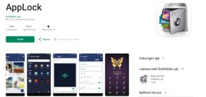 Kunci Aplikasi Pakai AppLock