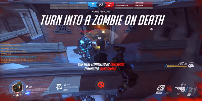 Begini Caranya Overwatch Dalam Zombie Mode.
