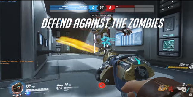 Begini Caranya Overwatch Dalam Zombie Mode.
