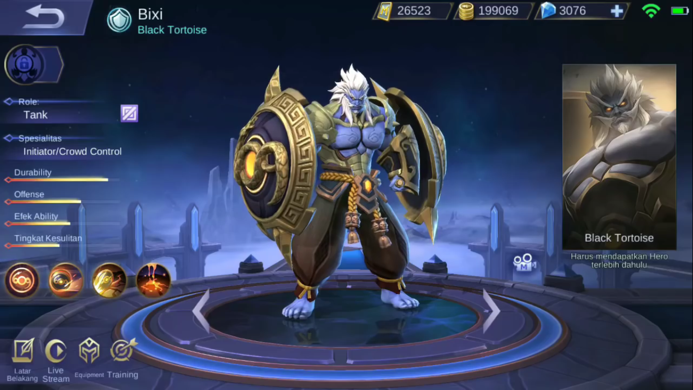 Hero Baru Mobile Legends Bixi Tank Yang Kuat Esportsku