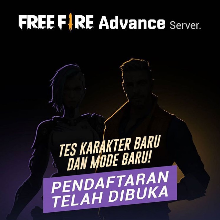 registrasi advance server free fire