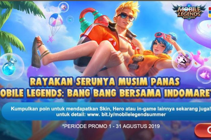 Cómo obtener el skin gratis Summer Mobile Legends