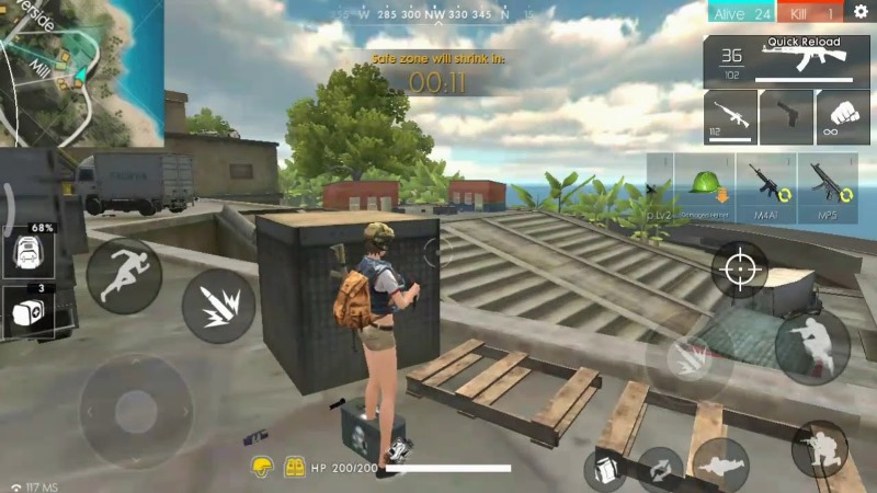 Kesalahan Senjata Launcher Free Fire