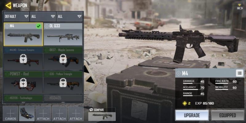 Senjata Tersakit Call Of Duty di cod mobile