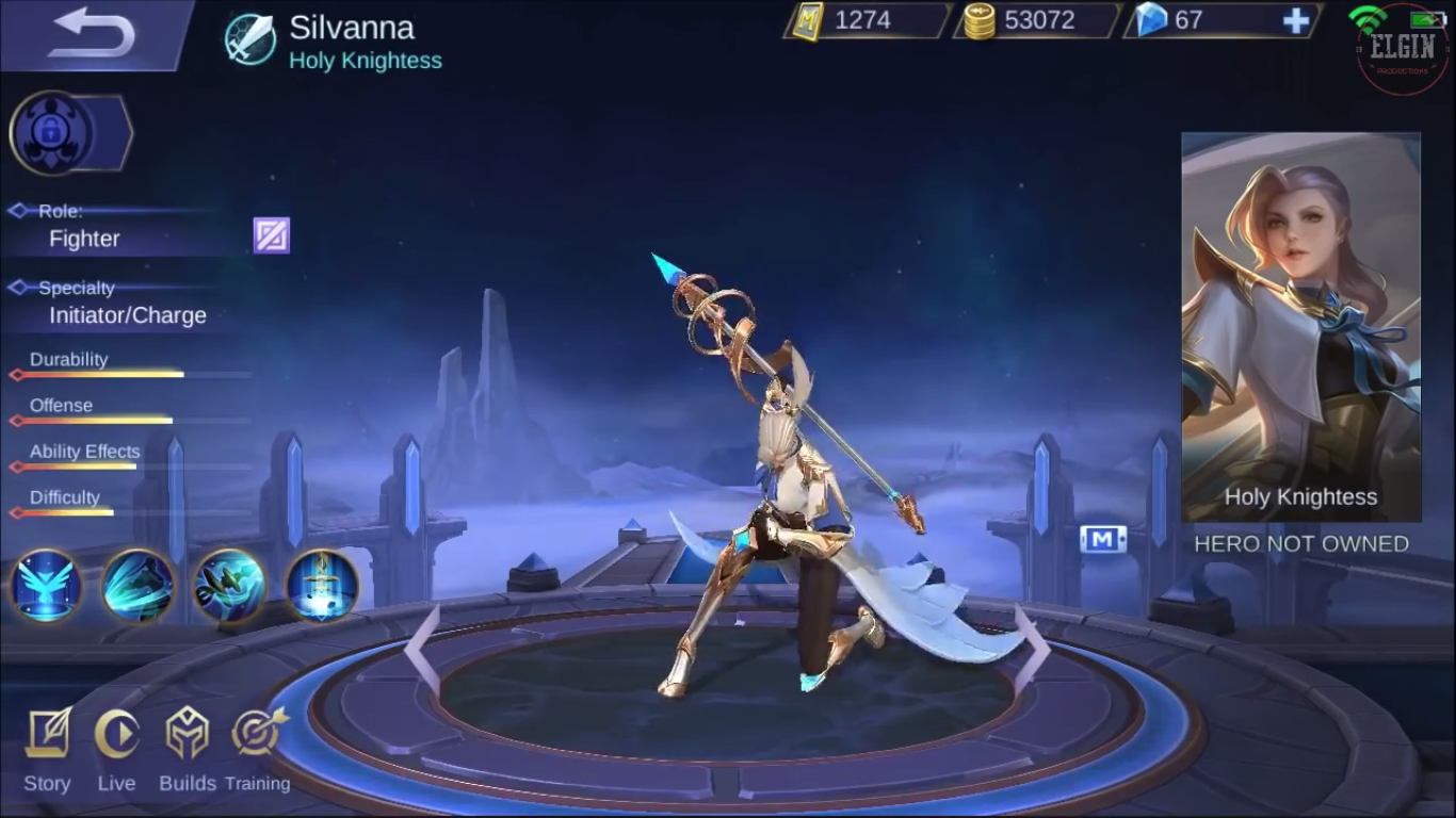 The Latest Silvanna Fighter in Mobile Legends!