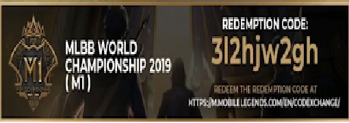Kode Reedem ML M1 Worlds Championship Mobile Legends