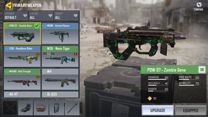 Pdw 57 Weapon Tips Call Of Duty Mobile Online Games