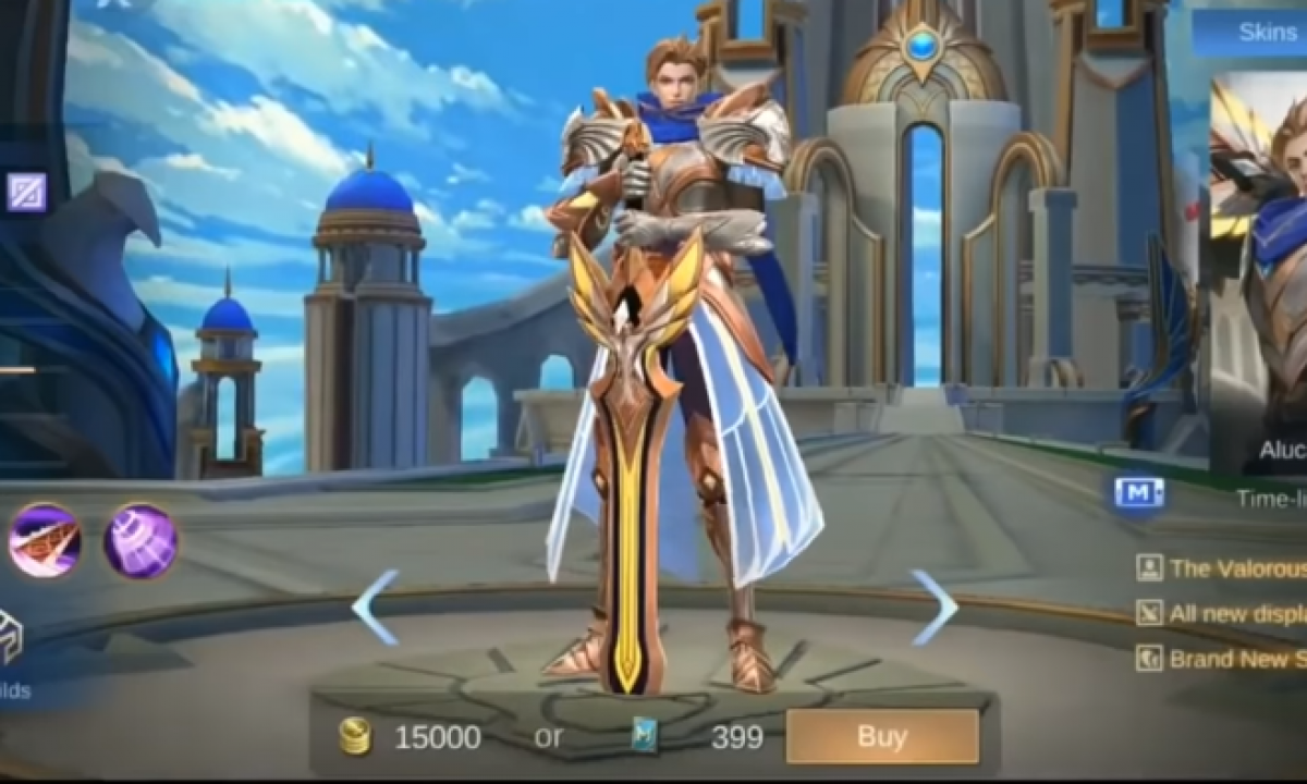 Harga Skin Alucard Lightborn Mobile Legends Cuma Sultan Ml Yang Punya Esportsku