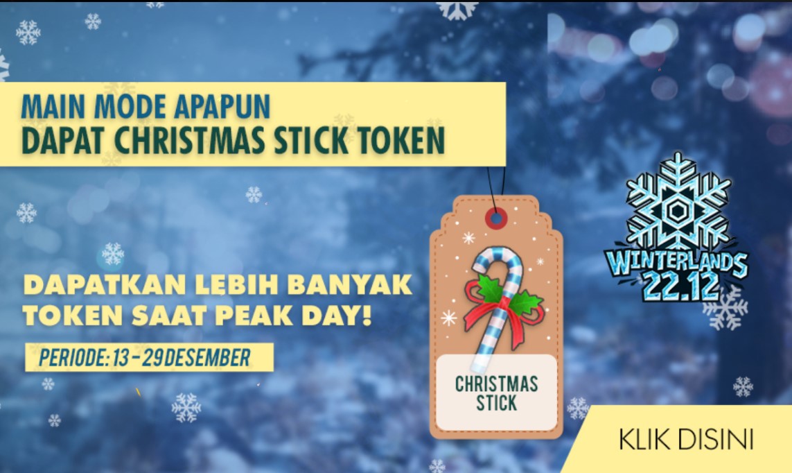 Dapatkan Token Christmas Stick FF Di Event Baru Free Fire