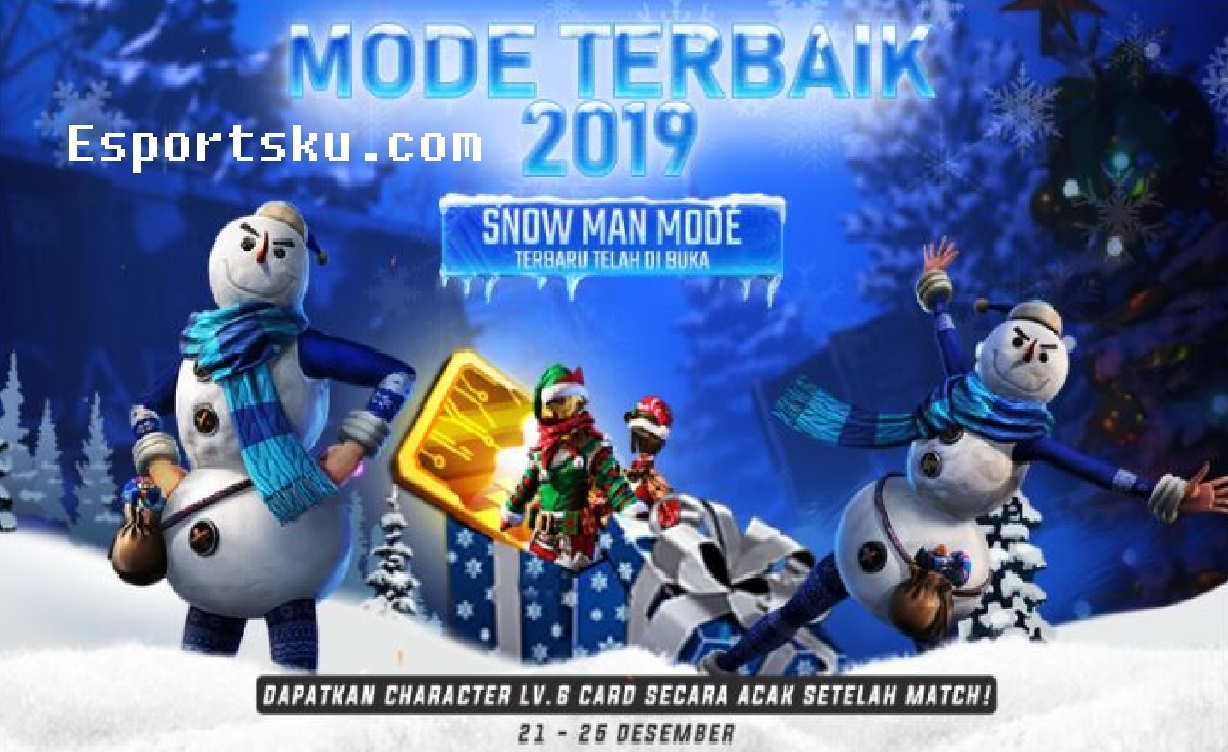 Mode FF Baru Mad Snowman Winterlands Free Fire