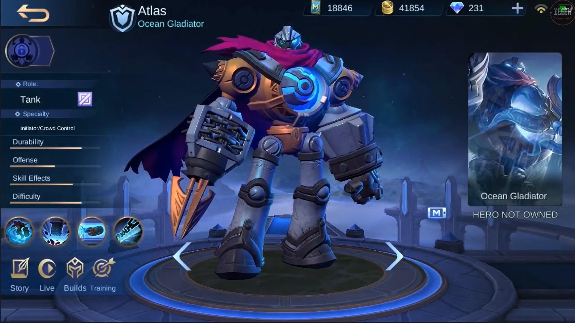 Hero Atlas ML Advanced Server Mobile Legends, vamos, ¡Pruébalo!