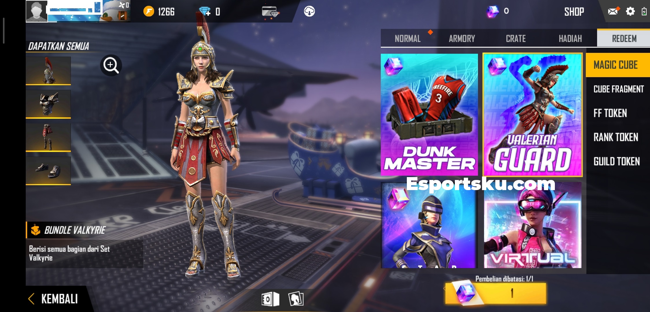 Bundle Magic Cube Terbaru Free Fire Januari 2020 | Esportsku