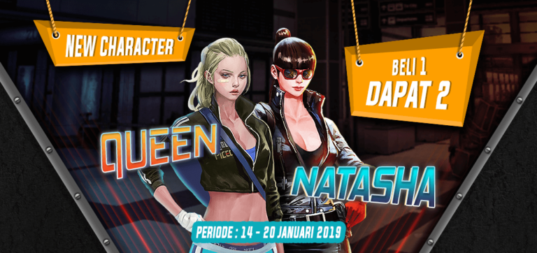 Karakter Baru Point Blank Natasha Dan Queen Point Blank 2020!
