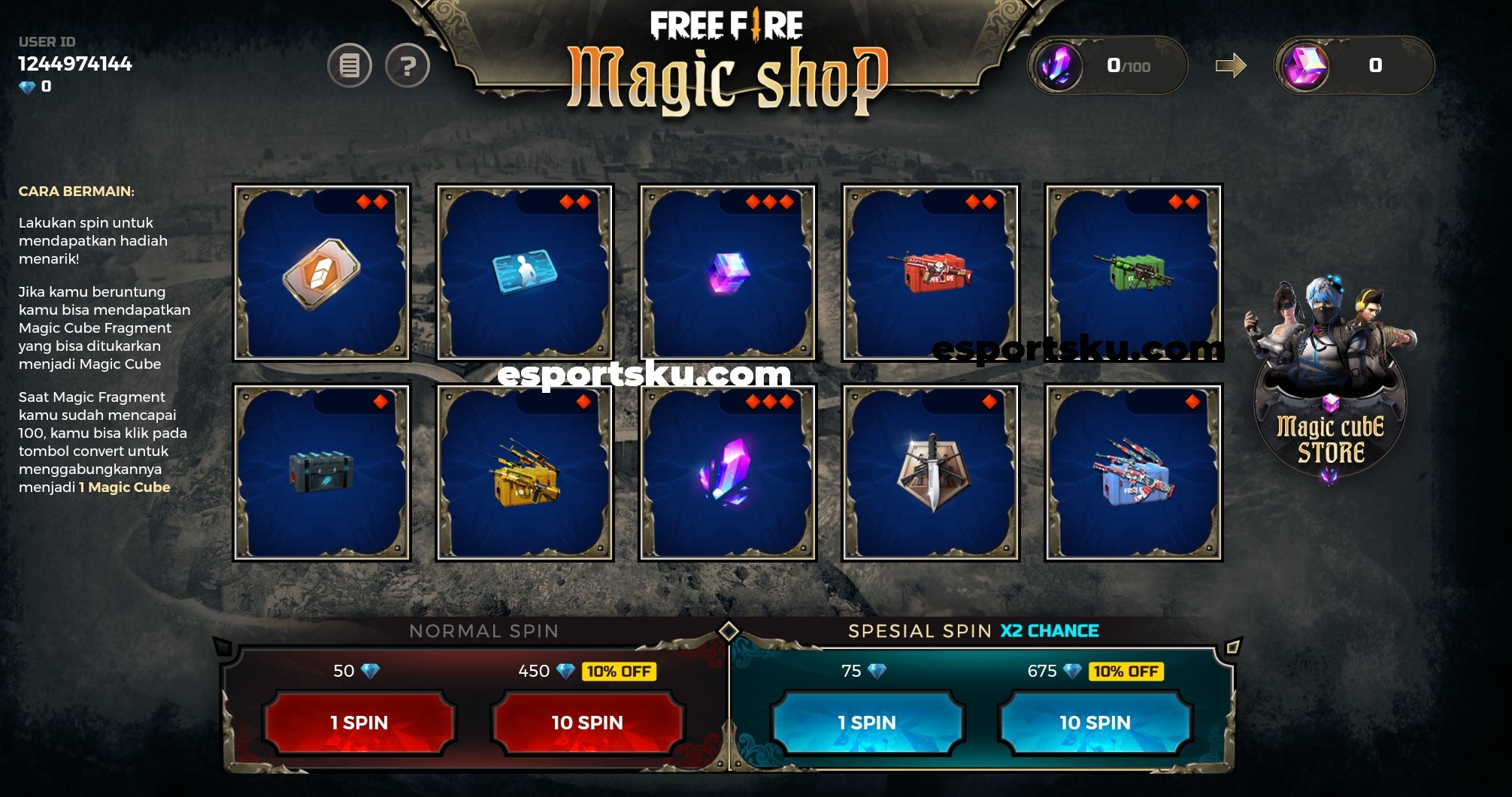 The Latest Magic Cube Ff Bundle Free Fire January 2020 Game News The Latest Magic Cube Ff Bundle Free Fire January 2020 Game News