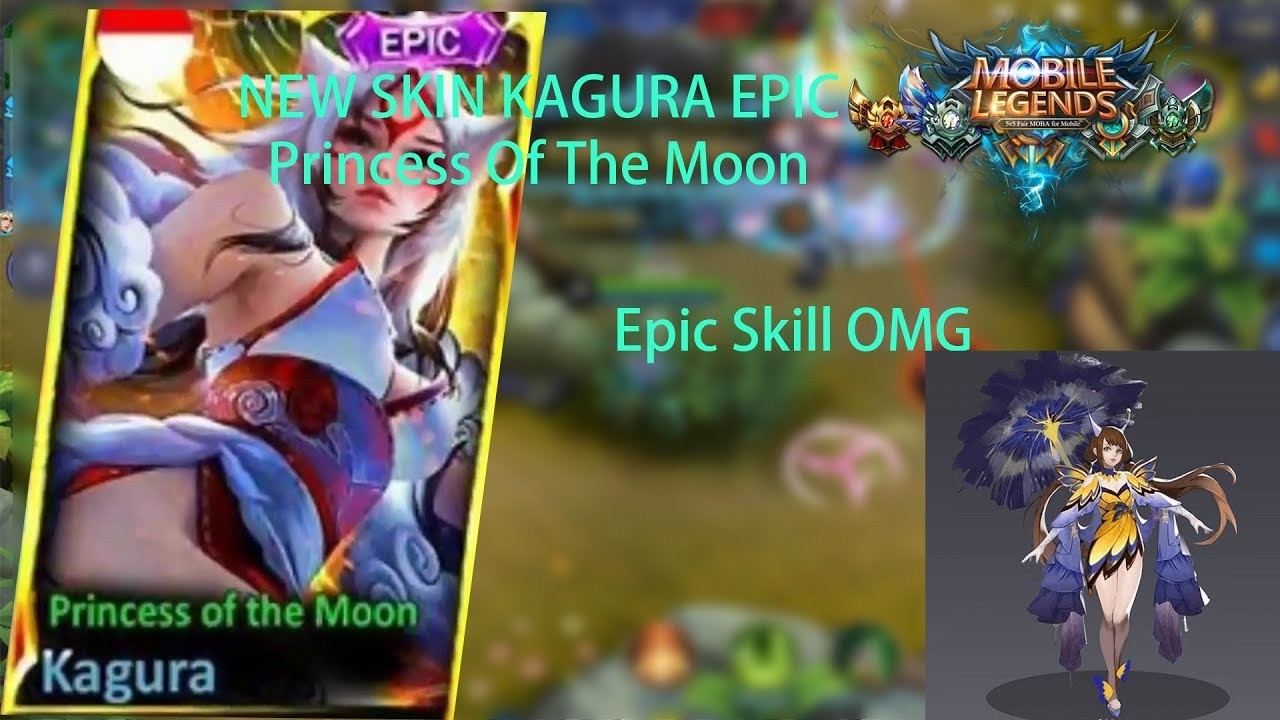 Viral Skin Kagura ML Terbaru Princess Of The Moon