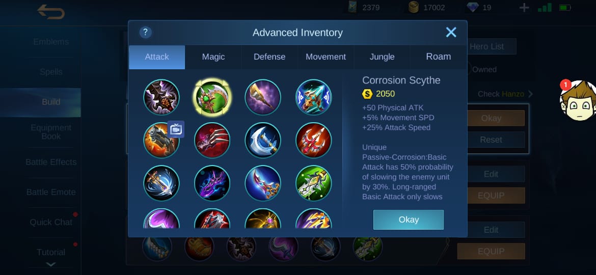 Corrosion Scythe Mobile Legends, Mandatory Item for Wan ML! - Everyday News