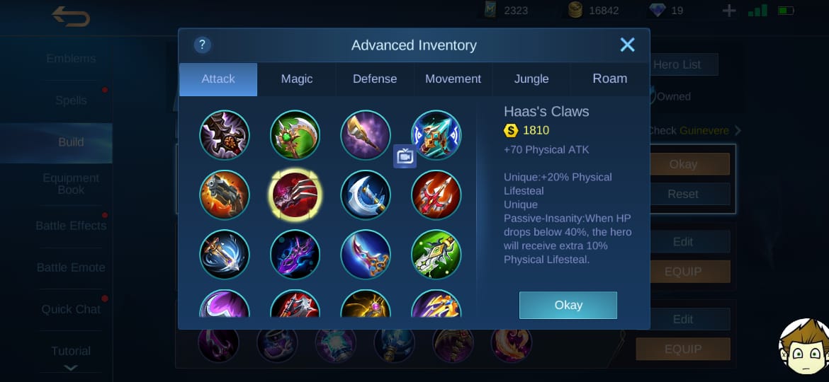 6 Build Required Ml Items For Fighter Mobile Legends Game News