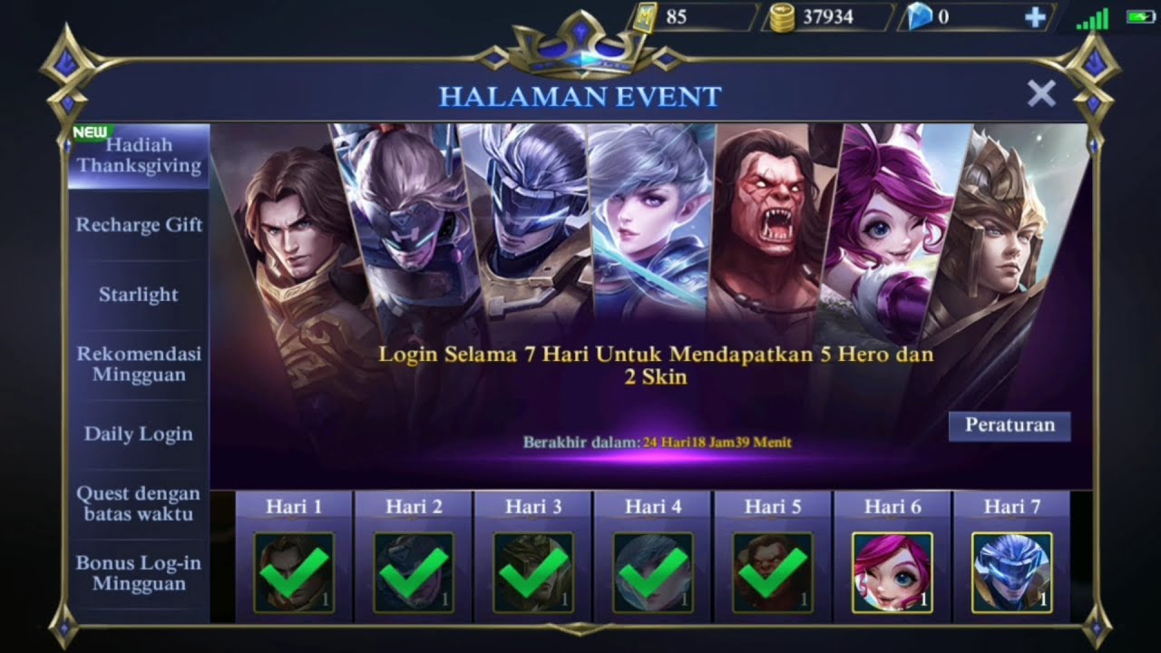 9 Cara Mendapatkan Hero Mobile Legends Gratis Tanpa Diamond ML