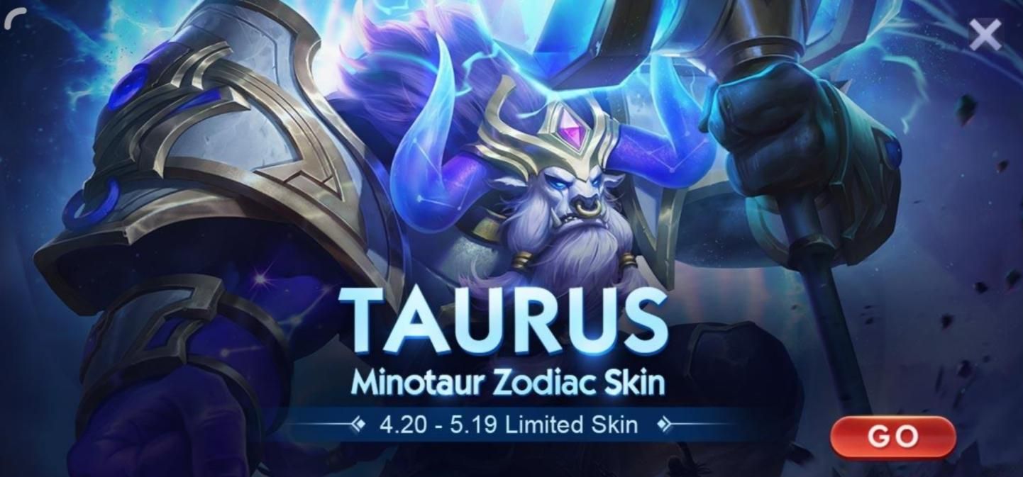 Minotaur Mobile Legends, soporte de tanques superduro ML!