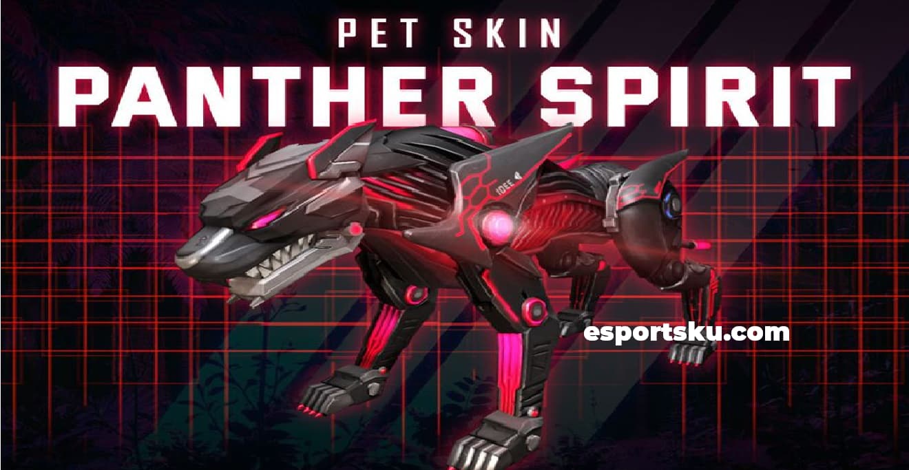 Skin Pet FF Terbaru Amarah Robot Panther Spirit Free Fire