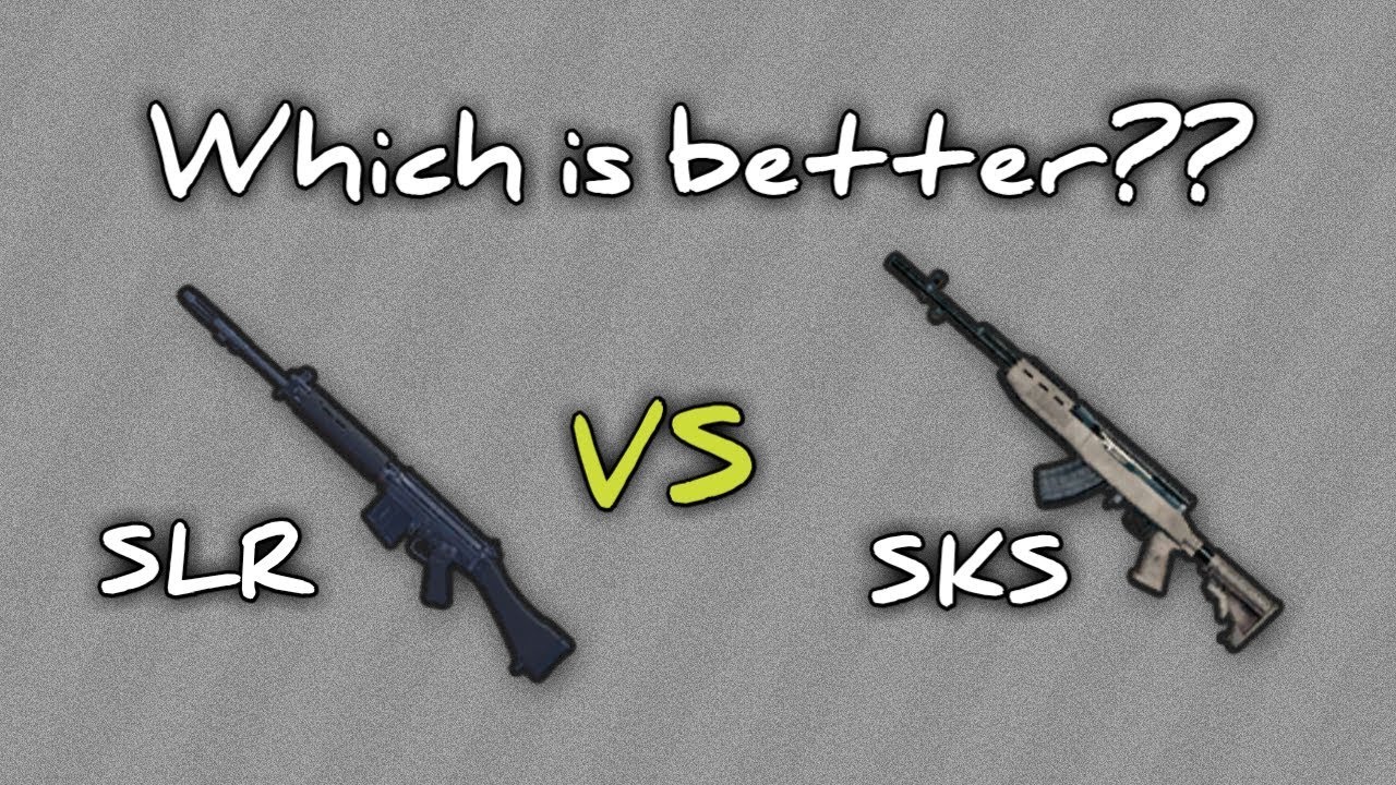SKS dan SLR Senjata DMR dari PUBG Mobile, Mana Favoritmu? 
