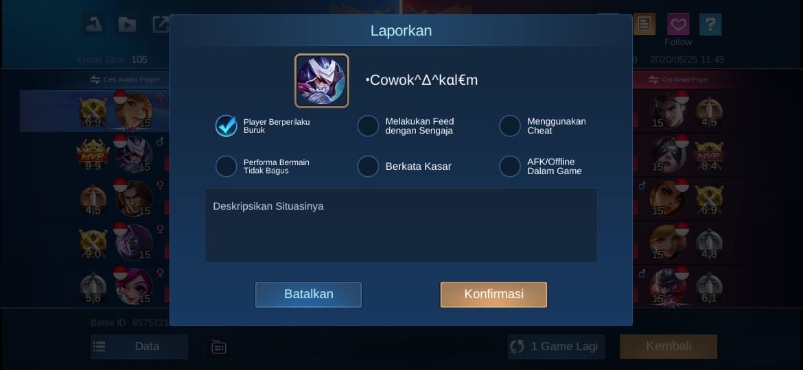 6 Fitur Report Di Mobile Legends, Pemain ML Wajib Tahu! – Esportsku