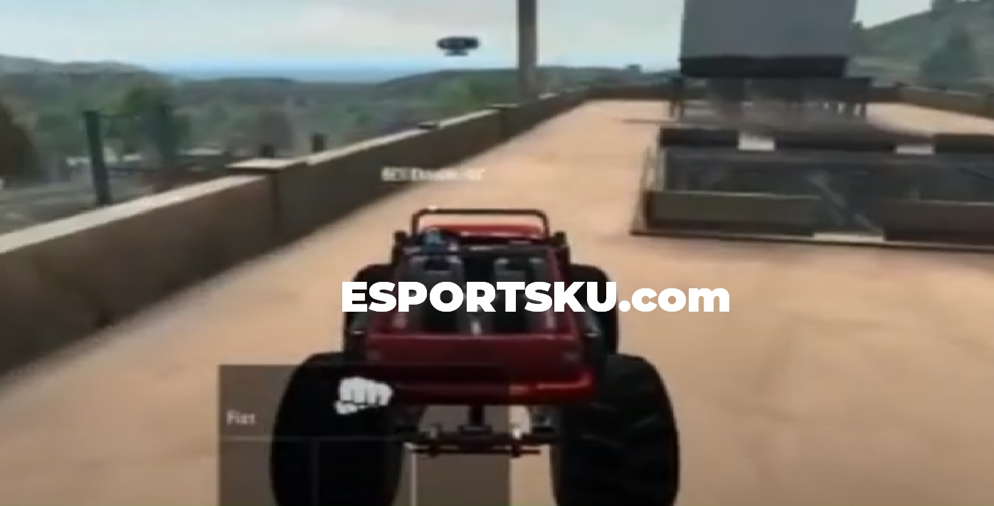 above the monster truck factory