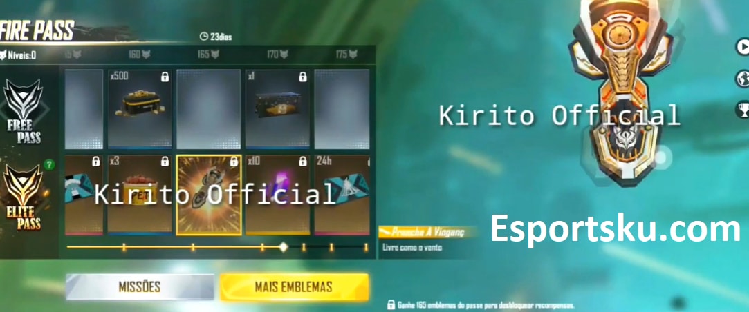 Bocoran Elite Pass FF Season Ke 25 Free Fire