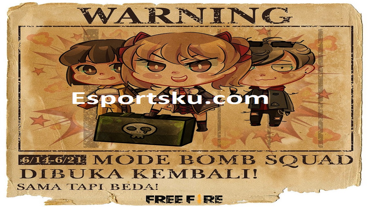 Event Mode Bomb Squad Free Fire Dibuka Mainkan Lagi Esportsku