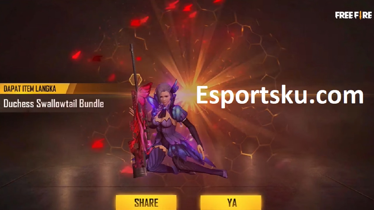 Get The Duchess Swallowtail Free Fire The Ff Butterfly Bundle Everyday News