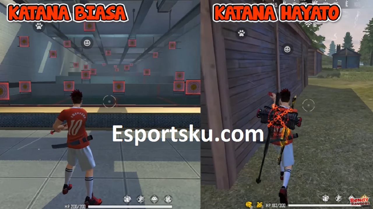 Hayato Bloody Katana Free Fire Pedang Tersakit Dan Tersusah Di Ff Esportsku