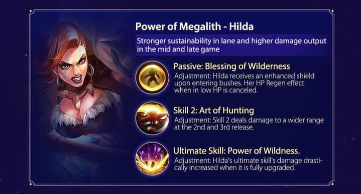 Mobile Legends Update Patch Note 1.4.86, Hero ML, Buff, Nerf y Battelfield