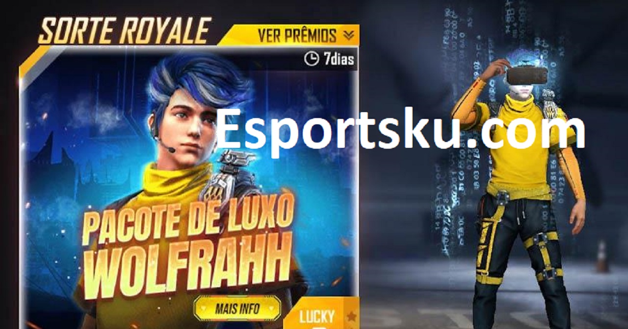 Bocoran Spin Karakter Wolfrahh Free Fire FF Terbaru 2020 Esportsku