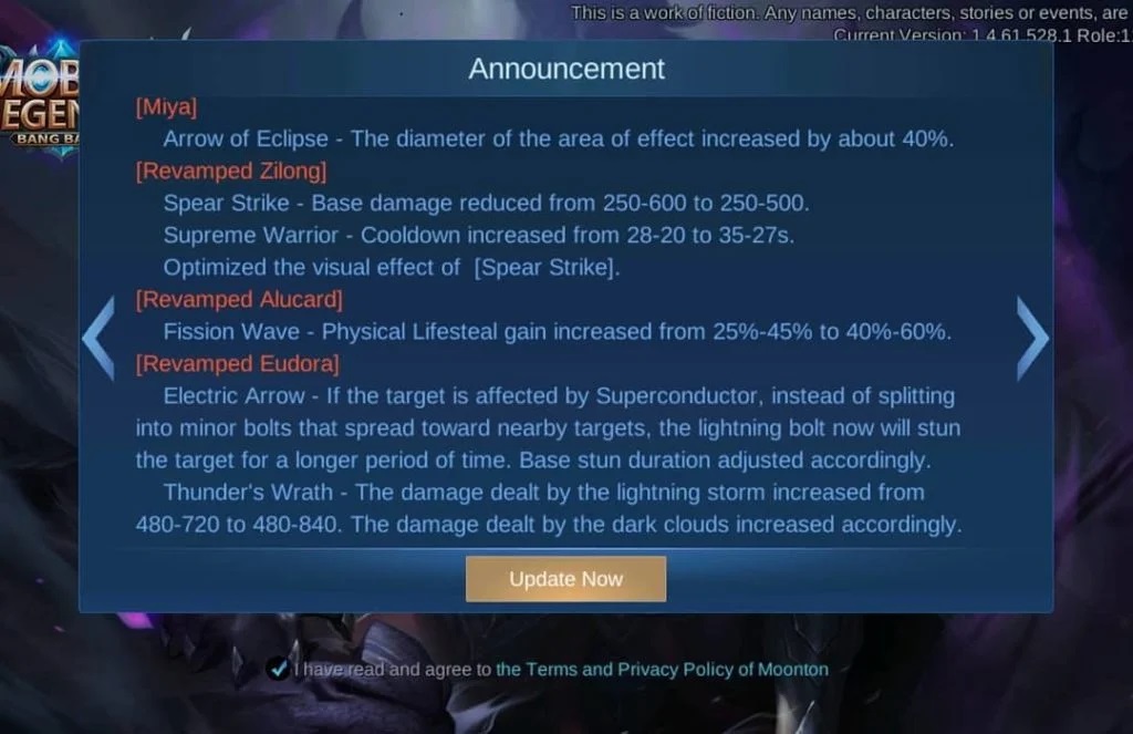 Hingga 2 Kali Lipat! Lifesteal Alucard Mendapatkan Revamp Lagi Di Season 17 Mobile Legends