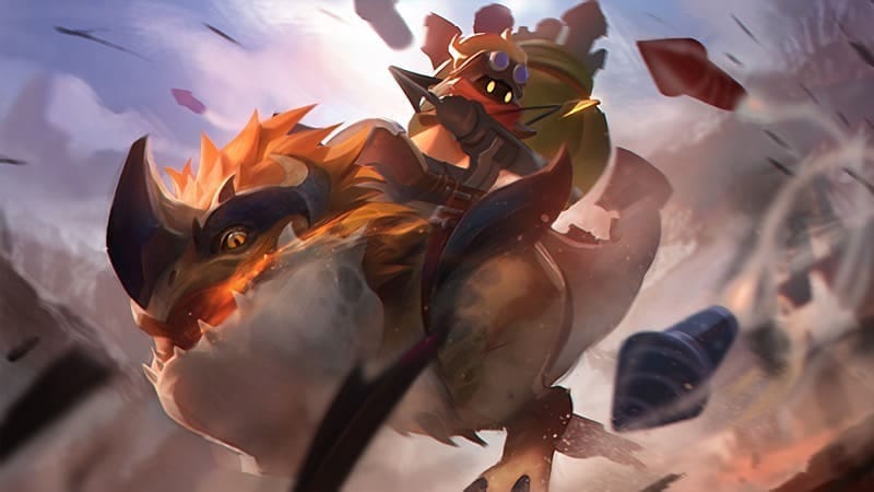 Nuevo héroe de Barts - Dinozard Rider, llega a Advanced Server Mobile Legends