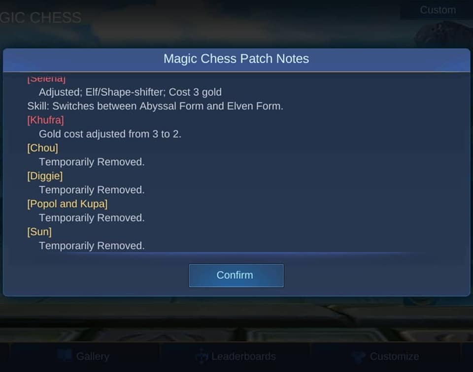 Actualización de la temporada 2 Magic Chess Mobile Legends, ¿qué hay?