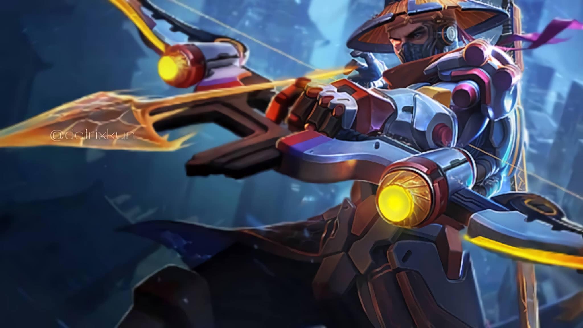 Skin Epic Mobile Legends Yi Sun Shin Lone Destructor, Robot Keren ML