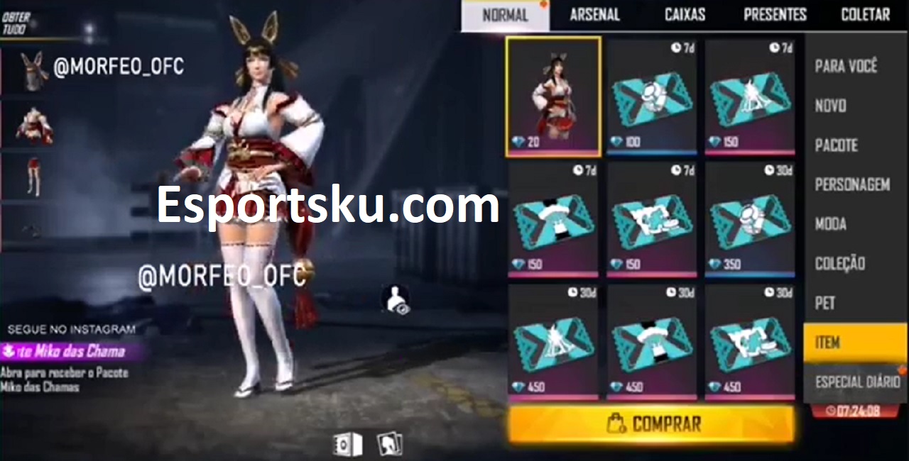 Bundle Spirit Fox Free Fire Terbaru, Elite Pass Season 1 ...