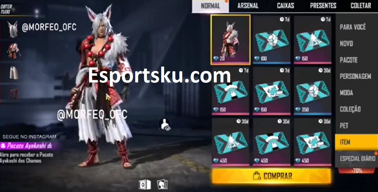 The Latest Spirit Fox Free Fire Bundle Elite Pass Season 1 Ff Everyday News