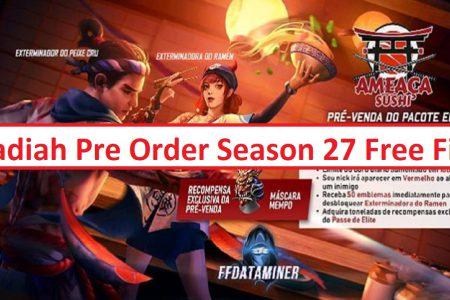 Topeng Iblis Seram Free Fire Di Pre Order Elite 27 Ff Esportsku